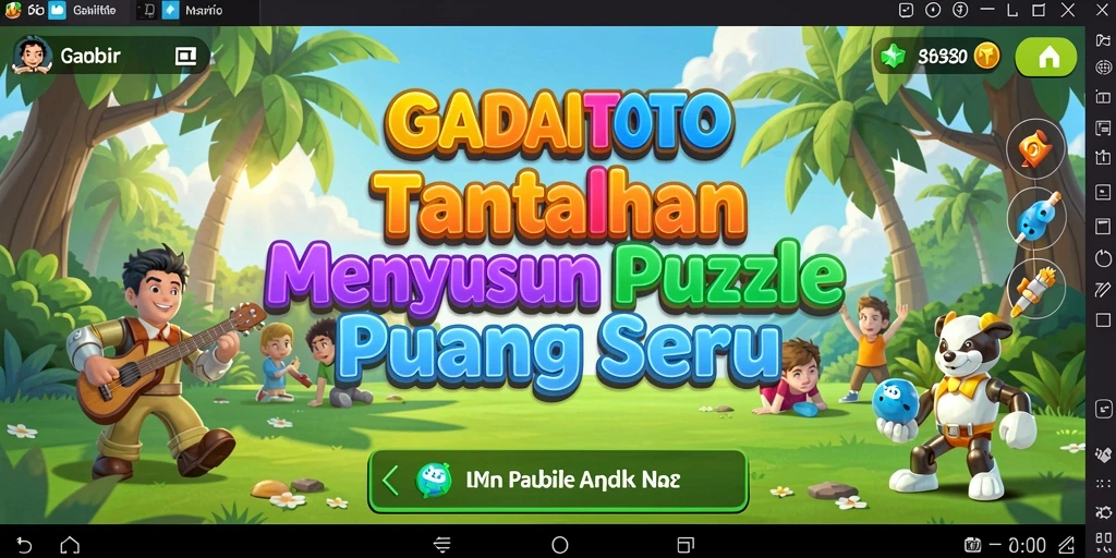 Tampilan menarik dari gameplay GADAITOTO yang penuh tantangan.