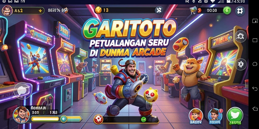Gameplay seru GARITOTO yang penuh aksi di dunia arcade.