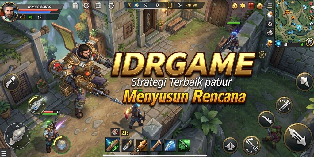 Gameplay menarik di IDRGAME yang menantang logika dan strategi.