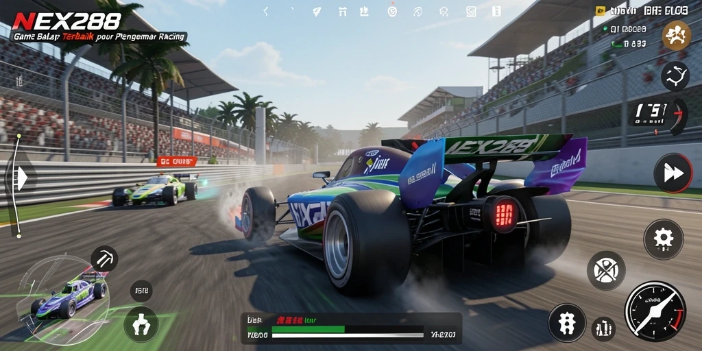 Tampilan gameplay Racing di NEX288 yang mendebarkan dan menantang.